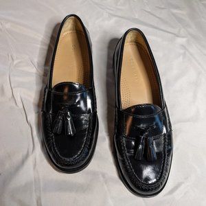 Cole Haan Black Tassel Loafers Size 7.5